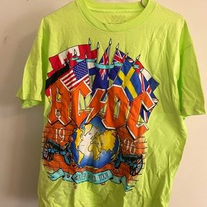 AC/DC large cotton t shirt tour 1996